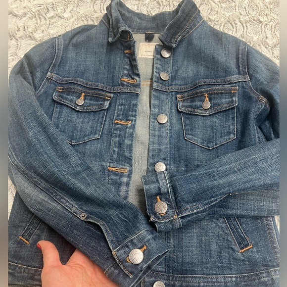 J. Crew Classic Denim Jacket Blue Sz XXS style # 02661 - Picture 8 of 11